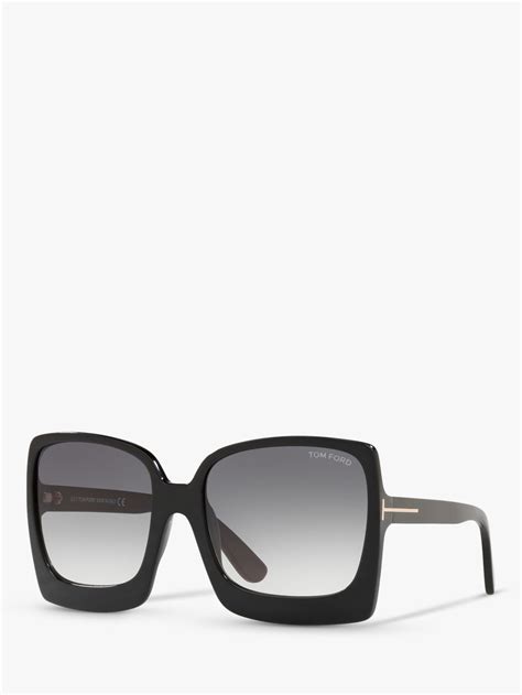 tom ford eyewear sofi square-frame sunglasses|tom ford oversized square sunglasses.